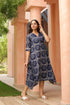 Women Fit & Flare Midi Ethnic Dress